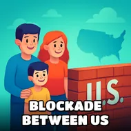 Blockade Between US - Cartoon Golf game