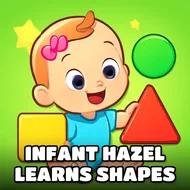 Infant Hazel Learns Shapes - Desert Golf game