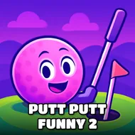 Putt Putt Funny 2 - Mini Golf Fun game