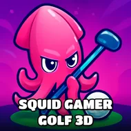 Squid Gamer Golf 3D - Desert Golf game